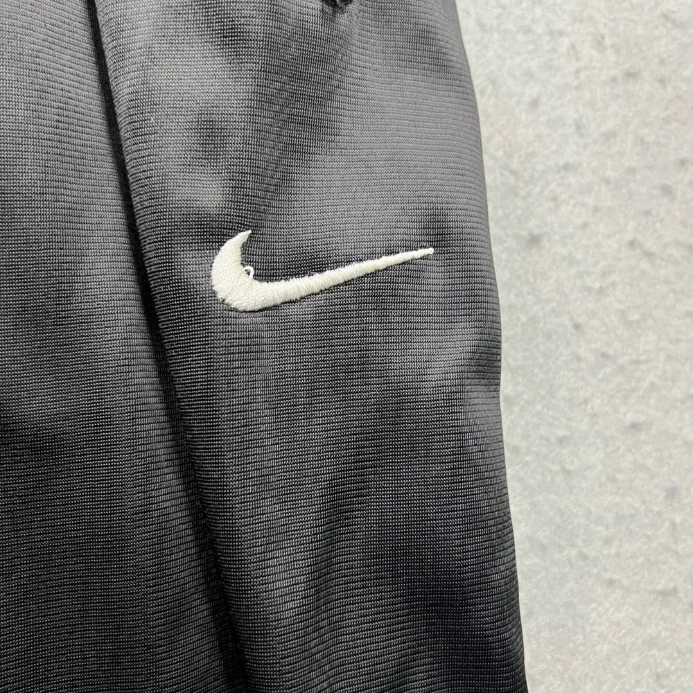 Nike Track Pants‎ Mens XXL Black White Stripe Zip Leg Athletic Warm Up 1482